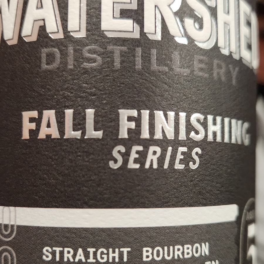 Watershed Barrel Strength Bourbon Finished in Nocino Barrels