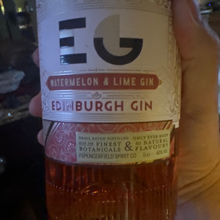 edinburgh gin watermellon & lime