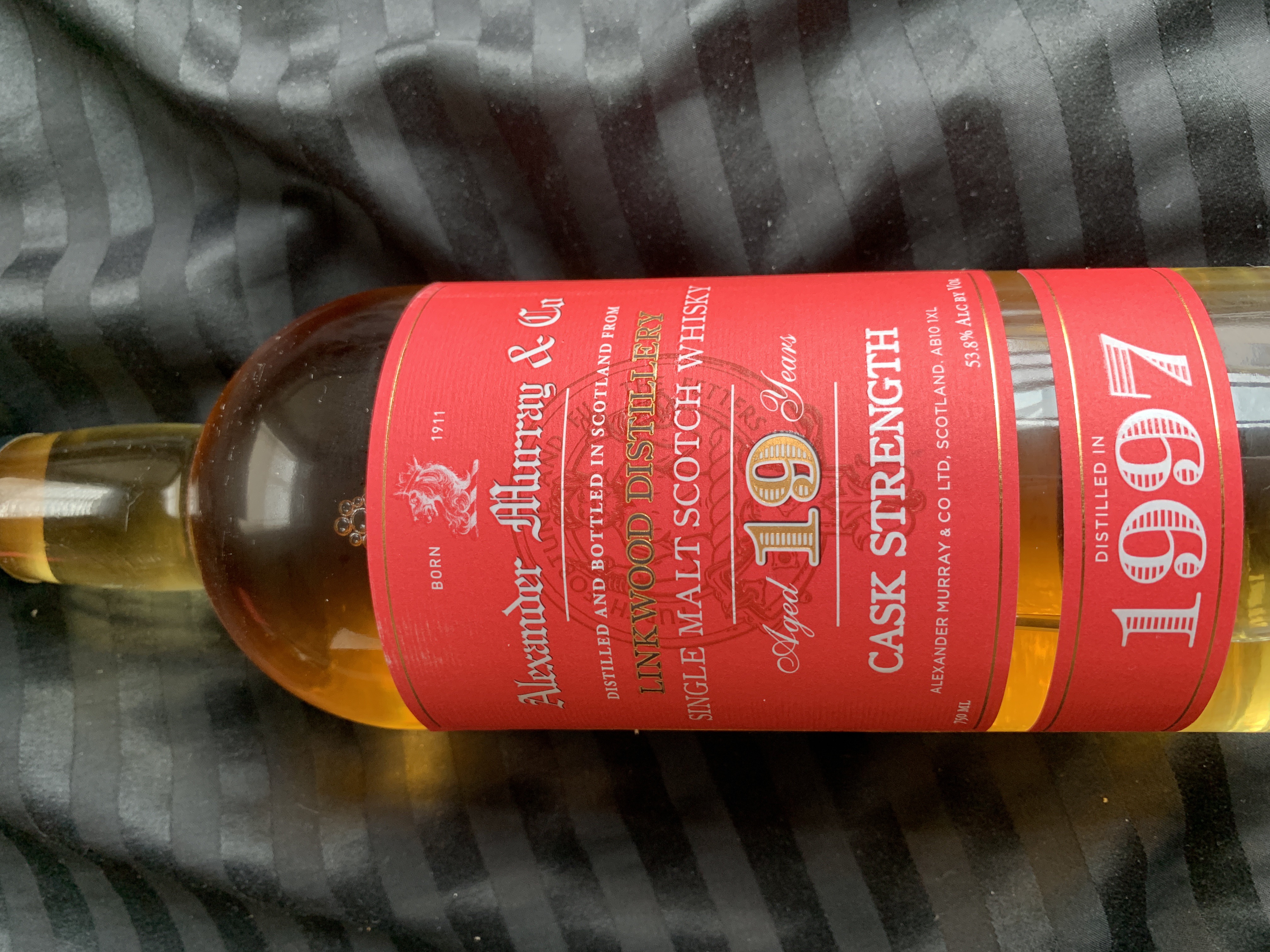 Linkwood 1997 19 Year Cask Strength (Alexander Murray & Co.)