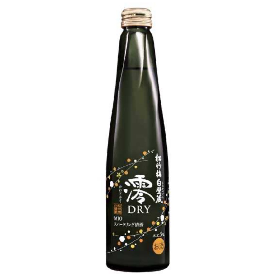 Sparkling and Dry Junmai Sake Mio