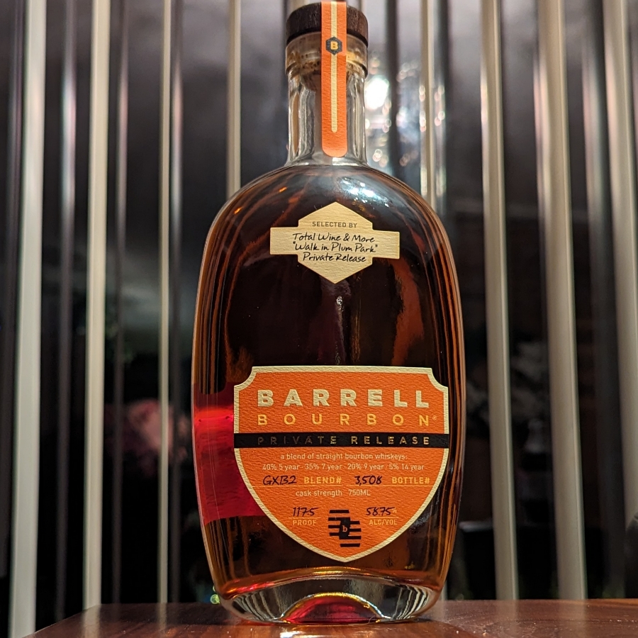 Barrell Bourbon Private Release GXB2 "Walk in Plum Park"