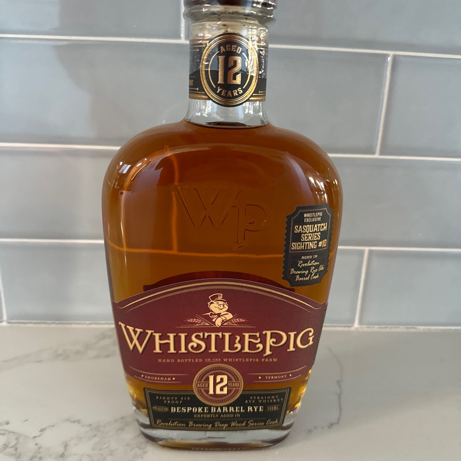 Whistlepig 12 Year Bespoke Barrel Rye Sighting #10