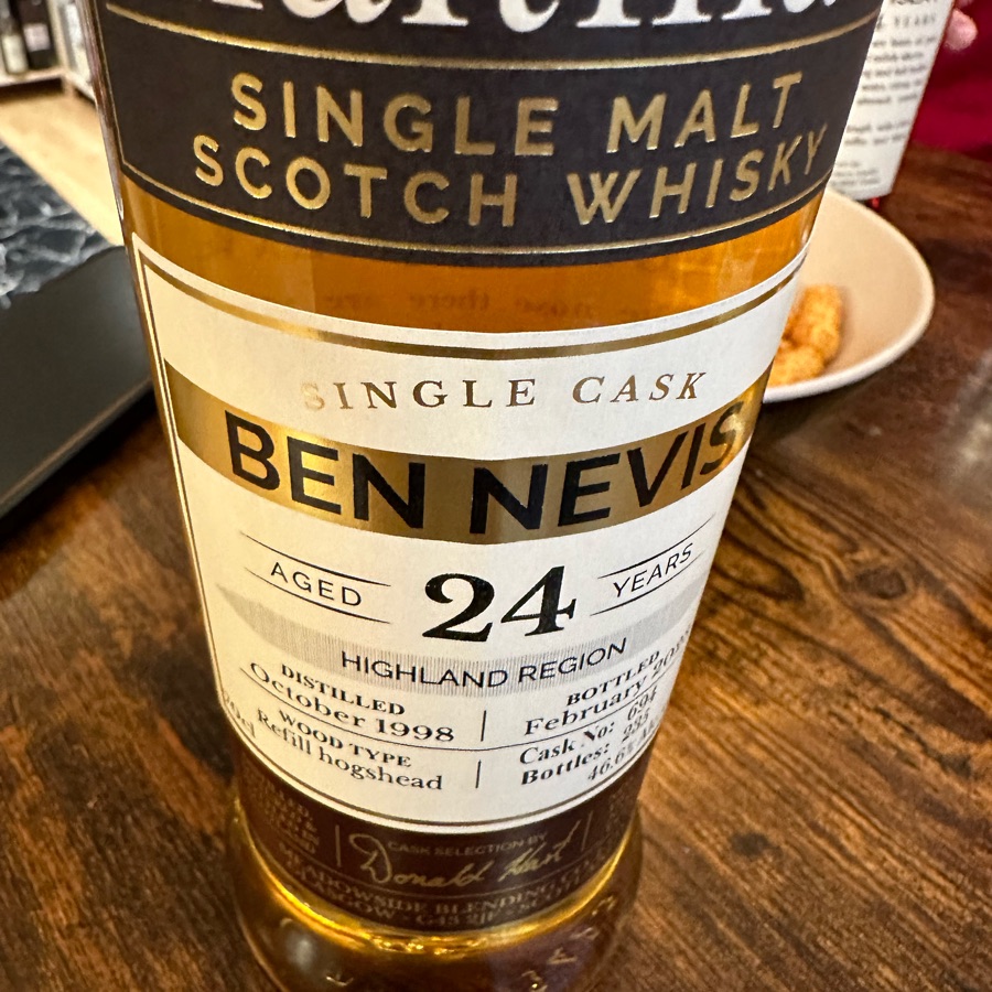 The Maltman Ben Nevis 24 Years