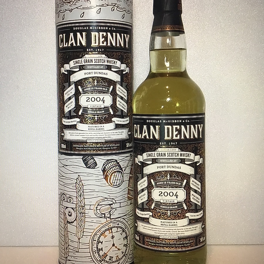 Port Dundas 12 Year Old 2004 (cask 11762) Clan Denny (Douglas Laing) Whisky