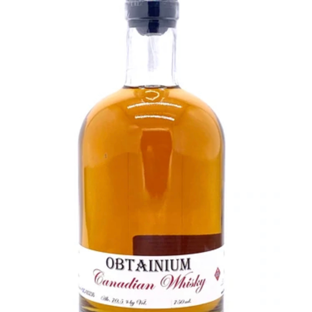 Obtainium Canadian Whiskey, 27 Years Old
