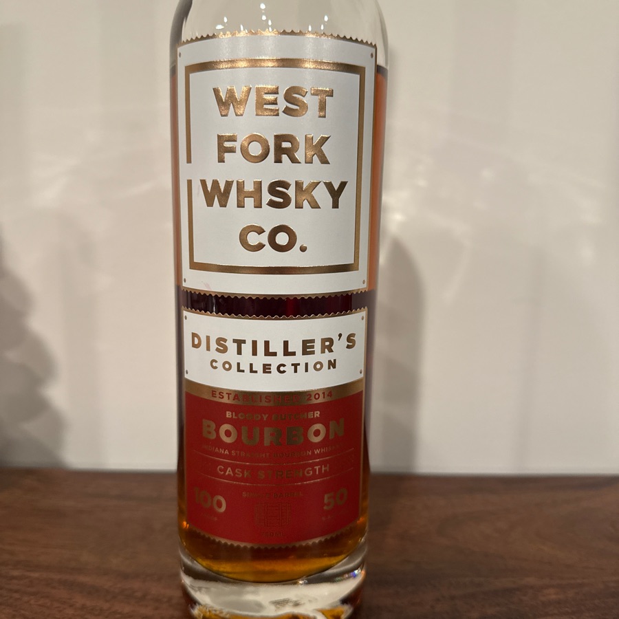 West Fork Whisky Co. Distiller's Collection Bloody Butcher Bourbon