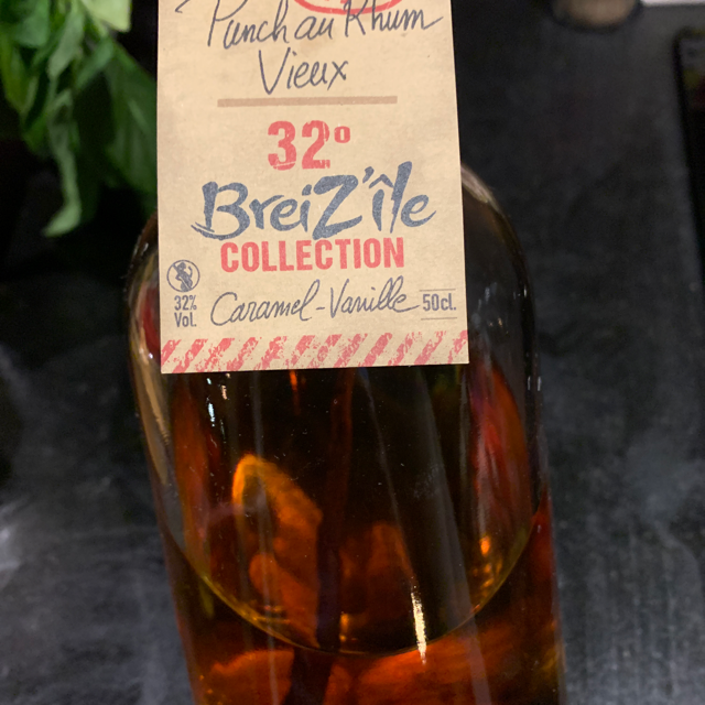 Breiz'ile Punch au Rhum Vieux Caramel-Vanille