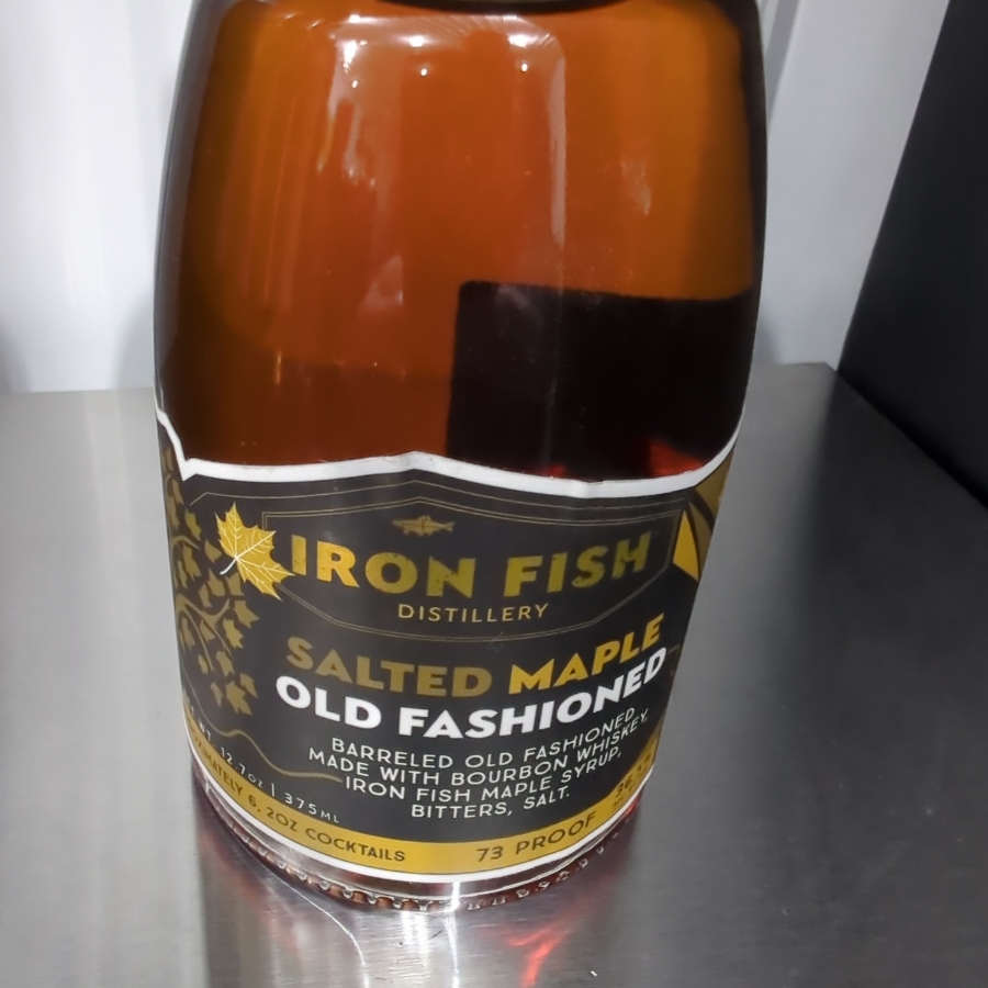 Iron Fish Salted Maple Old Fashioned