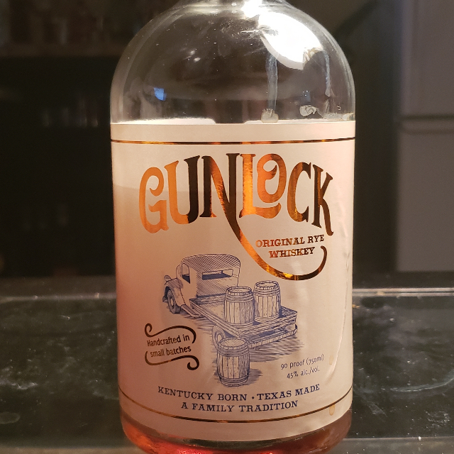 Moonshine Ridge Gunlock Original Rye Whiskey