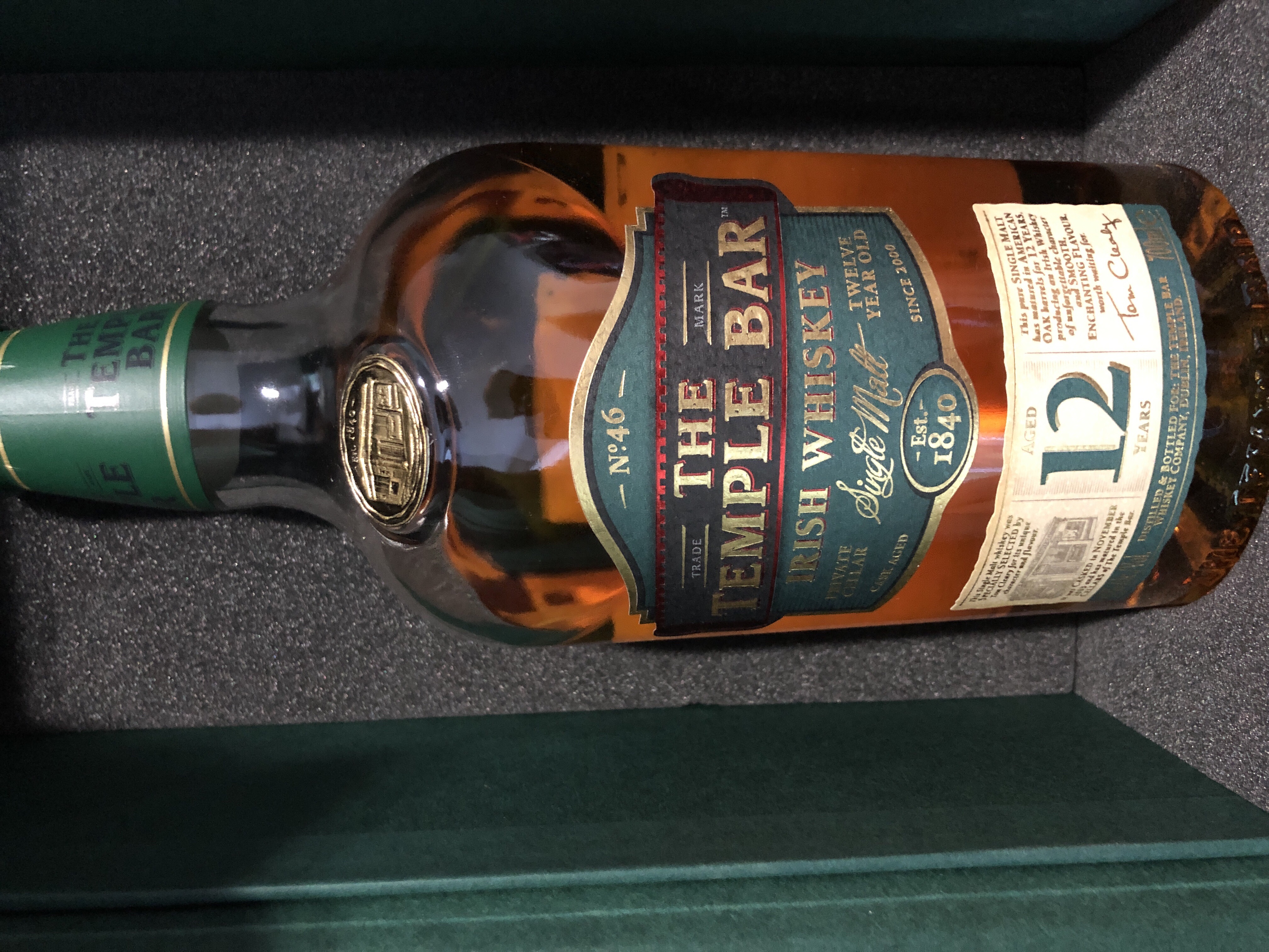 Temple bar 12 year