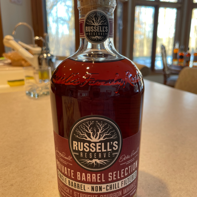 Russells Reserve private barrel select 21-0203