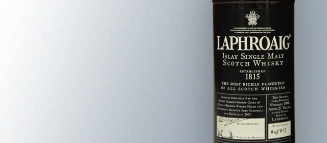 Laphroaig 27 Year (1980 Vintage)
