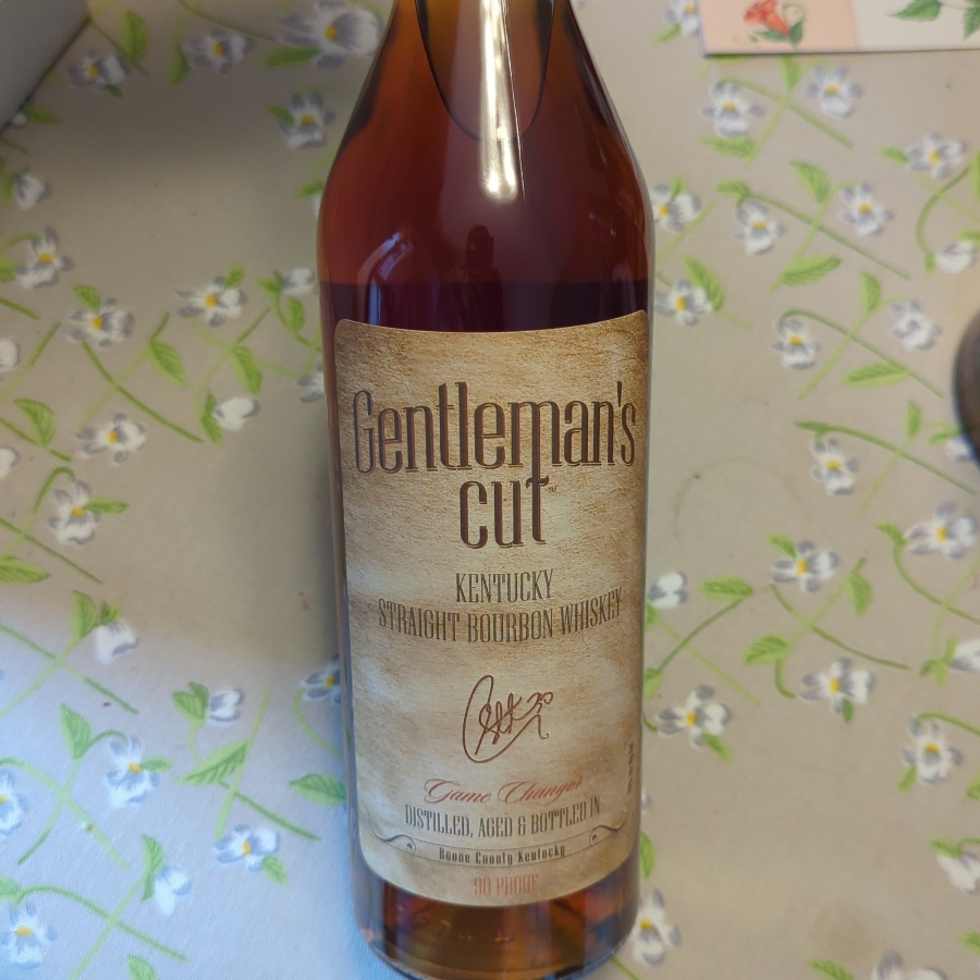 Boone County gentlemen's cut straight bourbon whiskey