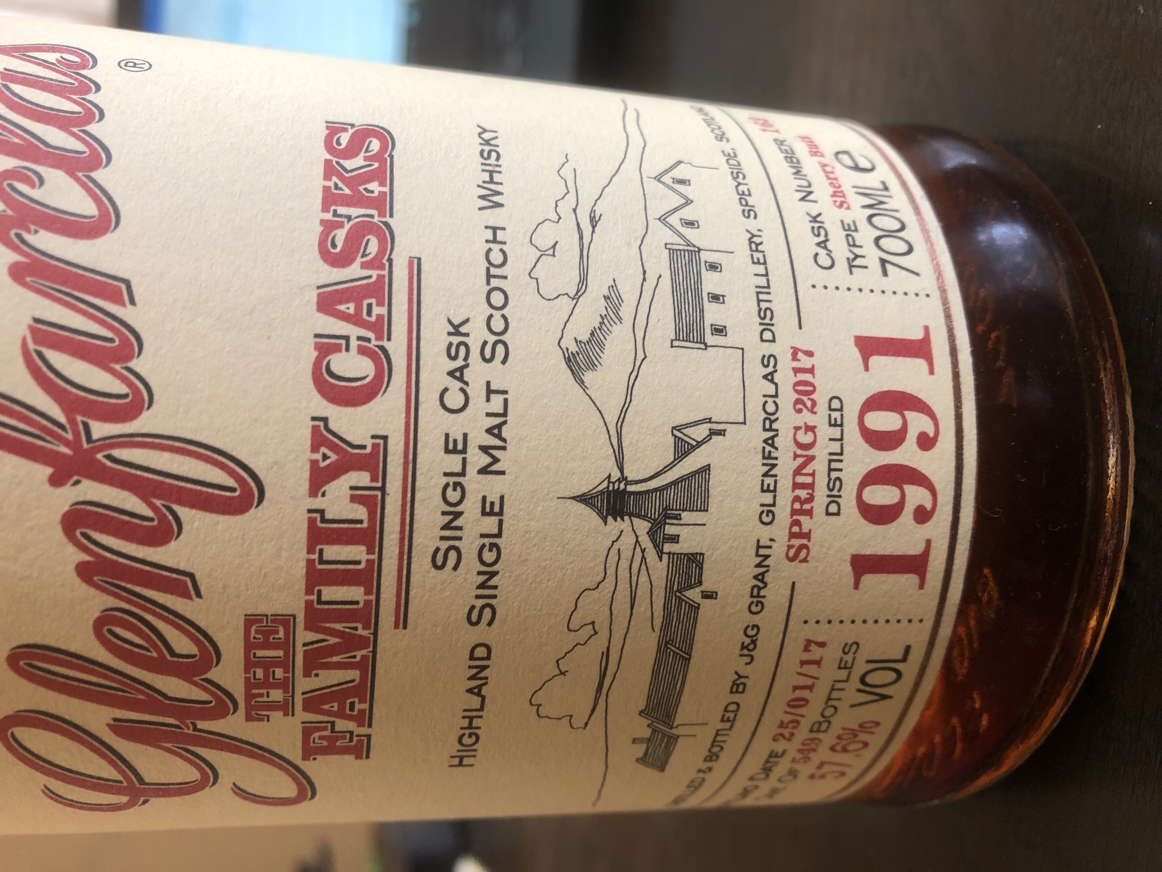 Glenfarclas Family casks 1991