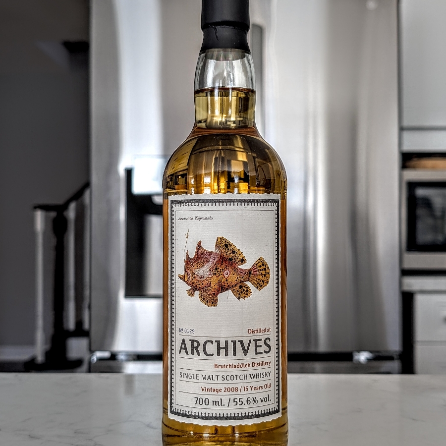 Archives Bruichladdich 2008 15 Year Single Malt Scotch Whisky