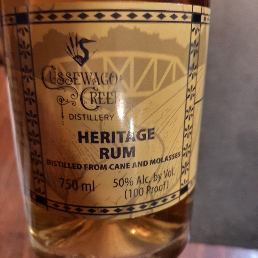 cussewago distillery heritage rum