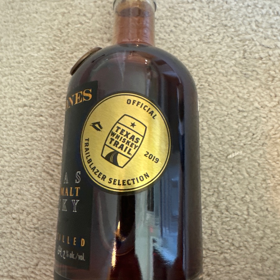 Balcomes Texas Single Malt - TX Whiskey Trail Trailblazer Selection 2019 - TBSM19-1 - 11/19/19