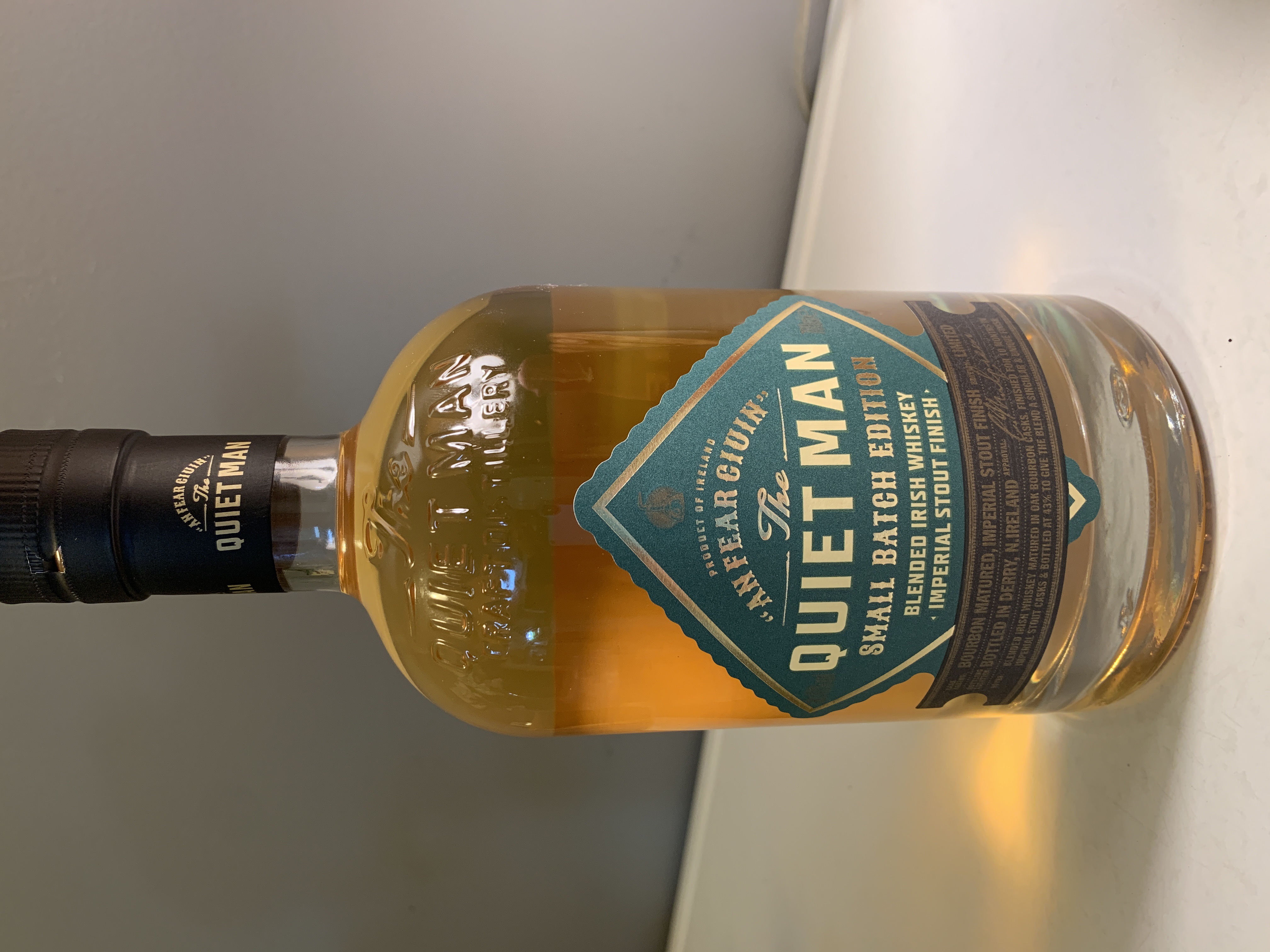 The Quiet Man Small Batch Imperial Stout Finish