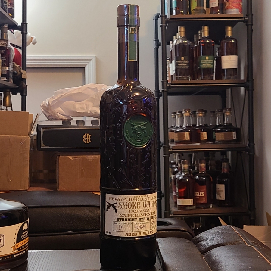 Smoke Wagon Experimental Rye Barrel D (Bottle 90/649)