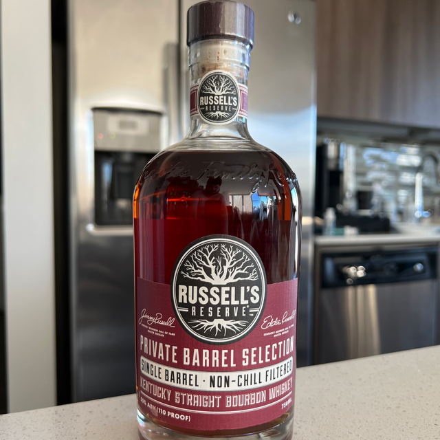 Russell's Reserve Private Barrel Selection Single Barrel 21-0138 (Warehouse Liquors)