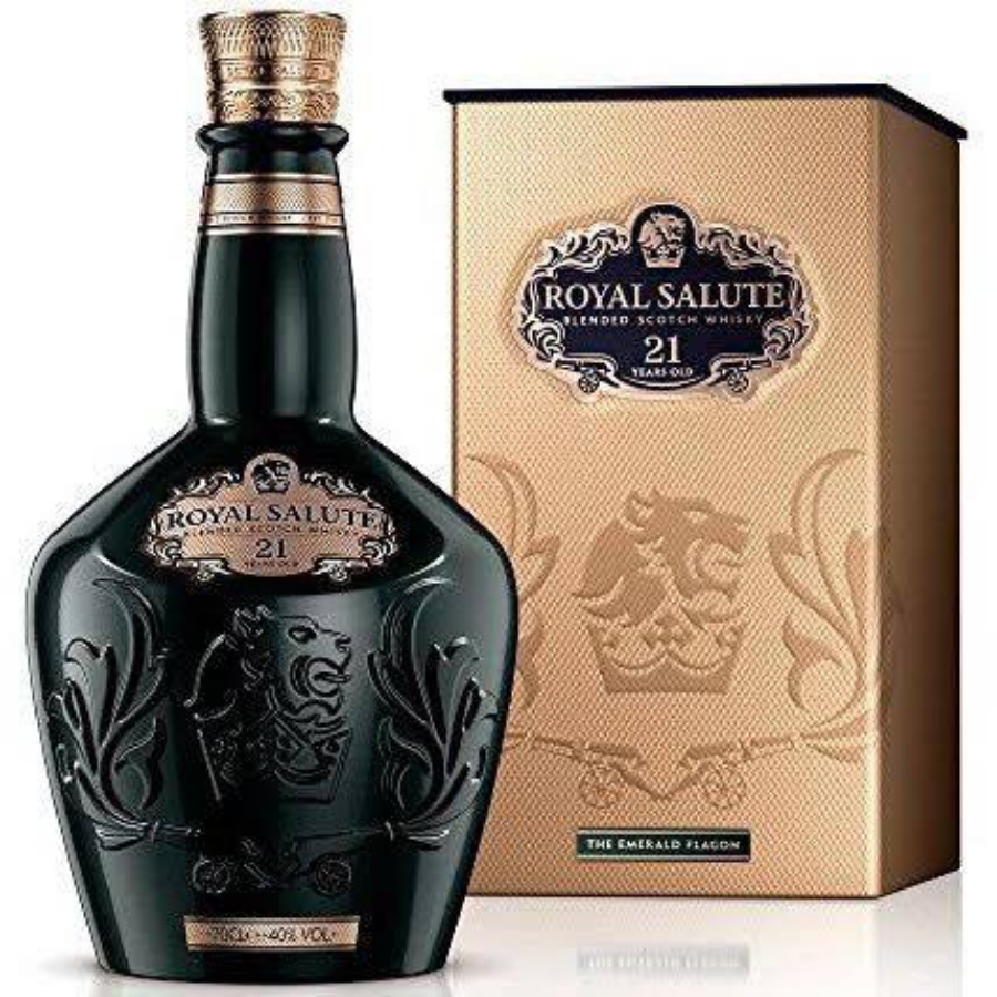 Royal Salute 21 years The Emerald Flagon